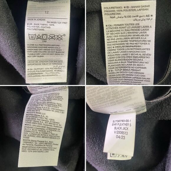 NWT Old Navy Extra High-Waisted Faux-Leather Zip Ankle Pants Black Size 12 NEW - Picture 12 of 13